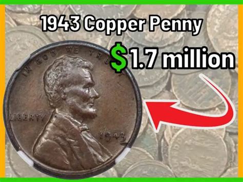 silver penny 1943|1943 copper penny value today.